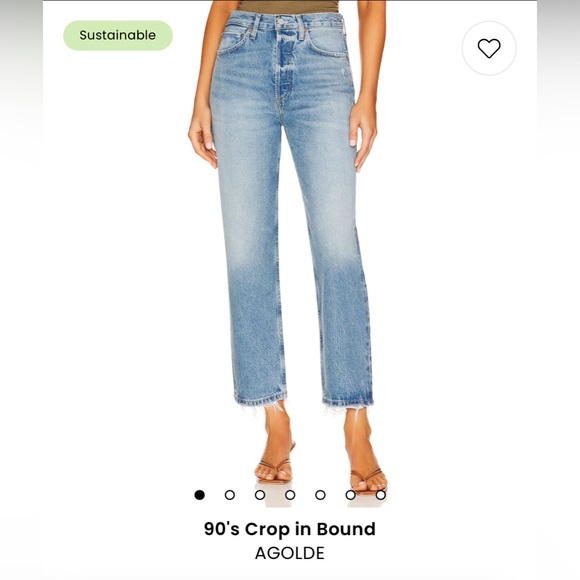 AGOLDE NWT 90’s Jeans - Picture 4 of 4